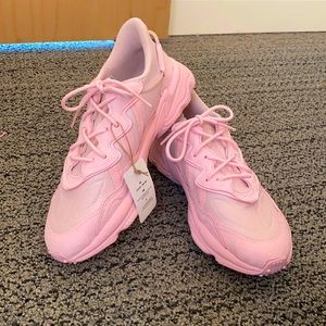Light pink Adidas Ozweego